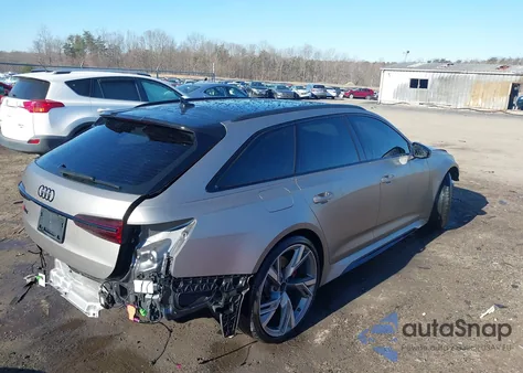 2022 Audi Rs 6 Avant Tfsi Quattro Tiptronic from USA, damaged, VIN WUA1CBF23NN902140